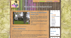 Desktop Screenshot of almosthomebabycare.com